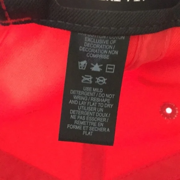 Nike Heritage86 Strapback Golf Cap Washed Red New Adult mens. - Picture 7 of 7